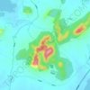 嵩阳森林公园地形图、海拔、地势