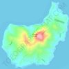 Darnley Island地形图、海拔、地势