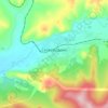 斯科沃罗季诺地形图、海拔、地势