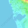 Ko Olina地形图、海拔、地势