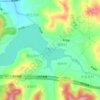 狼猫山水库地形图、海拔、地势