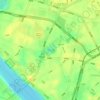新秀公园地形图、海拔、地势