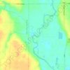 Elk Run地形图、海拔、地势