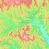珠其河地形图、海拔、地势