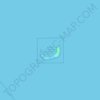 Molokini Shoal Marine Life Conservation District地形图、海拔、地势