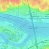 Mississippi River地形图、海拔、地势