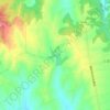 张家庄水库地形图、海拔、地势