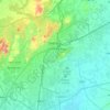 焦特布尔地形图、海拔、地势
