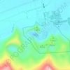 月牙泉地形图、海拔、地势