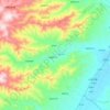 八素台河地形图、海拔、地势