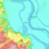 黑龙江地形图、海拔、地势