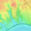 High Park地形图、海拔、地势