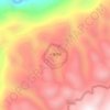 小寨天坑地形图、海拔、地势