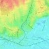 Boggy Creek Greenbelt地形图、海拔、地势