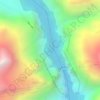 金沙江地形图、海拔、地势