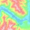 奇普恰普河地形图、海拔、地势
