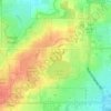Greenlee Wildlife Preserve地形图、海拔、地势
