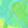 乌拉尔河地形图、海拔、地势