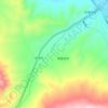 冰沟河地形图、海拔、地势