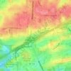 Howard Lake地形图、海拔、地势