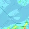 闽江地形图、海拔、地势