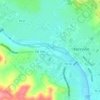 Guadalupe River地形图、海拔、地势