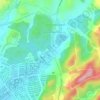 龙河地形图、海拔、地势