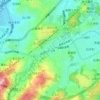 板櫃川水辺の楽校地形图、海拔、地势