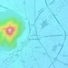 Tiruvannamalai地形图、海拔、地势