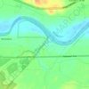 Snow Creek地形图、海拔、地势