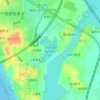鄢家湖國家溼地公園地形图、海拔、地势