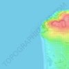 Seal Rocks地形图、海拔、地势