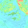 清水河地形图、海拔、地势