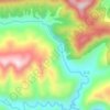 赤水河地形图、海拔、地势