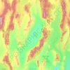 Railroad Valley地形图、海拔、地势