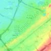 المدينة الدولية地形图、海拔、地势
