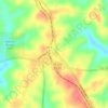 Natural Bridge地形图、海拔、地势