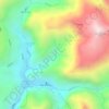 Wadi Lahsa地形图、海拔、地势