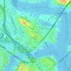Bunker Hill Monument地形图、海拔、地势