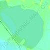 红旗泡水库地形图、海拔、地势