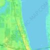 Sharpes地形图、海拔、地势
