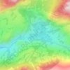 Echo Valley地形图、海拔、地势