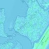 Shark Creek地形图、海拔、地势