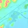 成龙湖公园地形图、海拔、地势