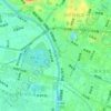 秦淮河地形图、海拔、地势