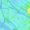 القرهود地形图、海拔、地势