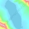 西扎错地形图、海拔、地势