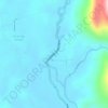 热力河地形图、海拔、地势