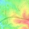 Centennial地形图、海拔、地势