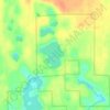 Powell Lake地形图、海拔、地势